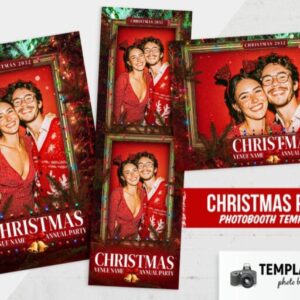 Santa Claus Photo Booth Template