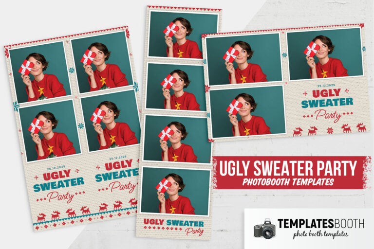 free american football trading card photo booth template